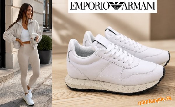 Damske sneakery EMPORIO ARMANI !!! Nove s krabicou !!! Velkost 36 !!! SUPER CENA