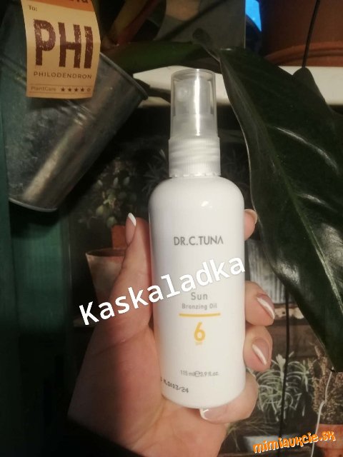 Mrkvový olej na rýchle opálenie SPF6..