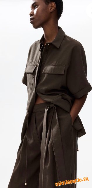 Siroke nohavice so zavazovanim - nova kolekcia H&M - v predajni 27,99eur