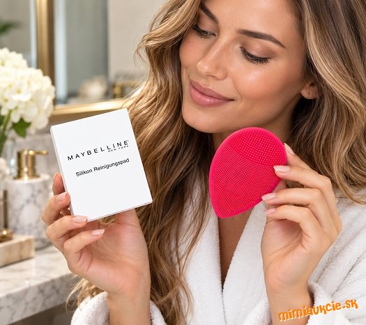 Silikonova cistiaca hubka MAYBELLINE !!! Nova s krabickou !!! VASA CENA