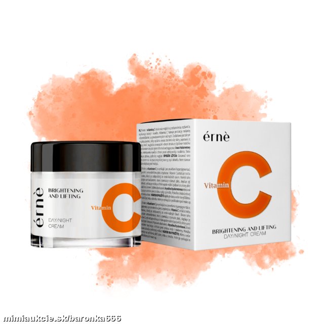 *** ERNE Pleťový krém rozjasňujúci liftingový VITAMIN C denný/nočný 2v1 50 ml ***