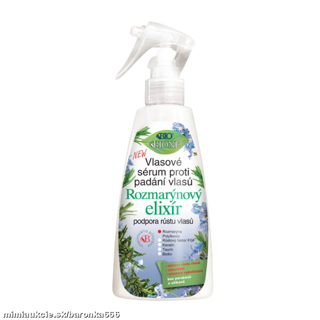 ***  BIO Rozmarínový elixír Vlasové sérum proti vypadávaniu vlasov 200 ml *** - !!! NOVINKA !!!