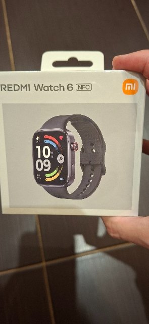 Hodinky Xiaomi Redmi watch 6 s NFC obsidian black