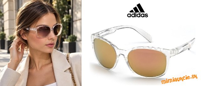 Damske okuliare ADIDAS !!! Nove s puzdrom Adidas !!! POVODNA CENA 117,95 DOLAROV