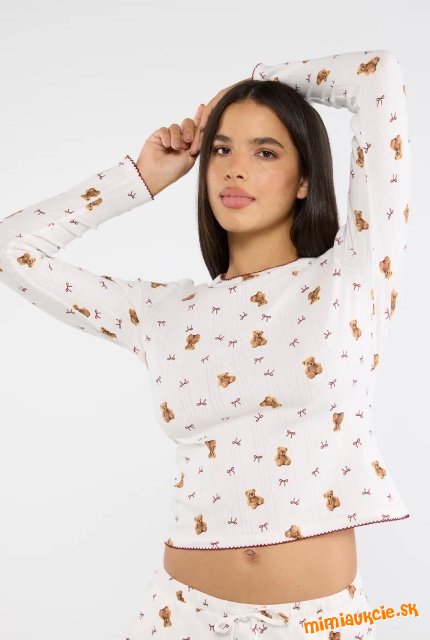 Pyzamko s macikmi - nova jesenna kolekcia New Yorker - v predajni 27,99eur