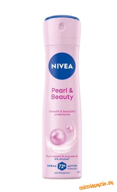 NIVEA Anti-perspirant Pearl & Beauty Drazite 2 ks