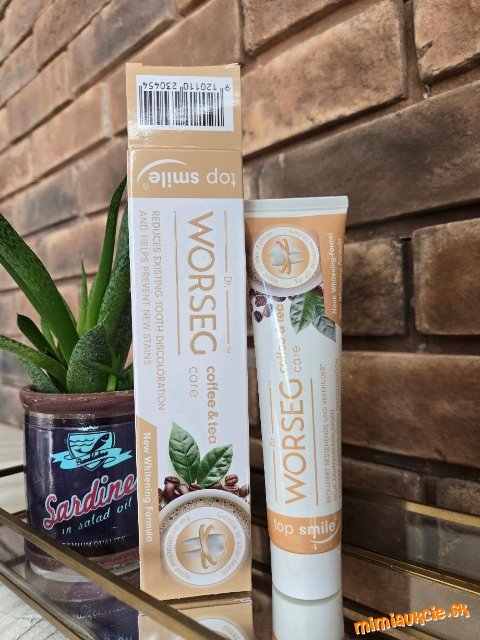 Dr. Worseg Top Smile Coffee & Tea Care zubna pasta 75ml