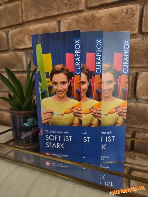 Curaprox zubne kefky Ultra Soft CS 5460 3 kusy