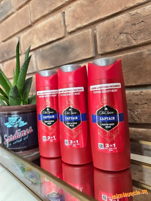 Old Spice Captain sprchove gely 3x90ml