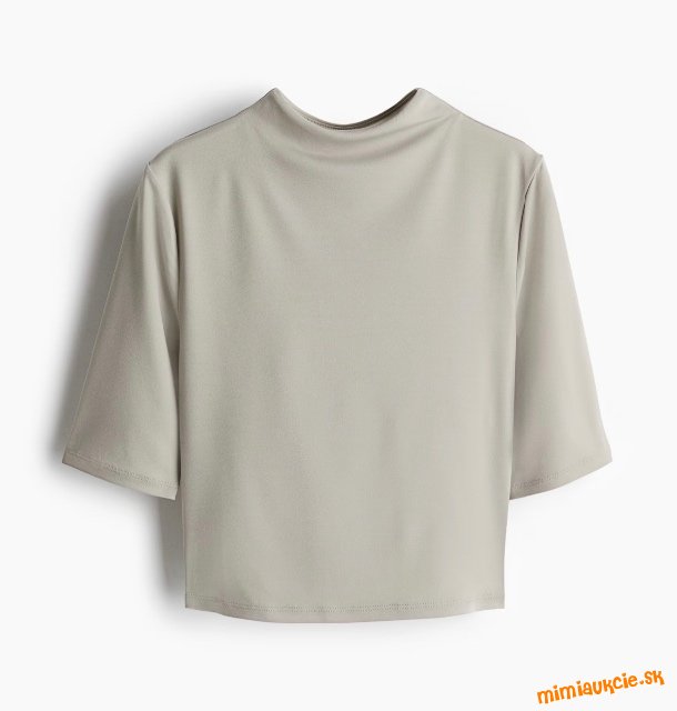 Top z mikrovlakna so stojacikom - H&M - pc. 9,99eur