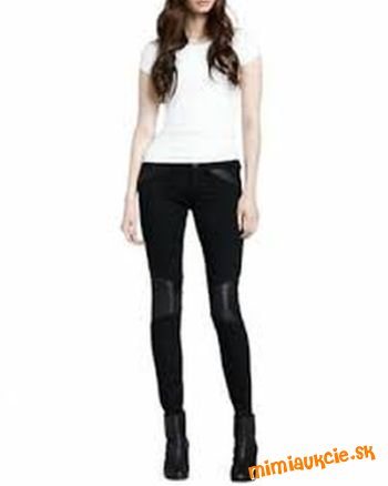 ČIERNE SKINNY RIFLE zn. ADIDAS NEO -VEĽKOSŤ W26 L30 - PC 49,95 €