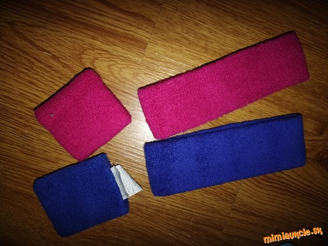 2x čelenka a potítko