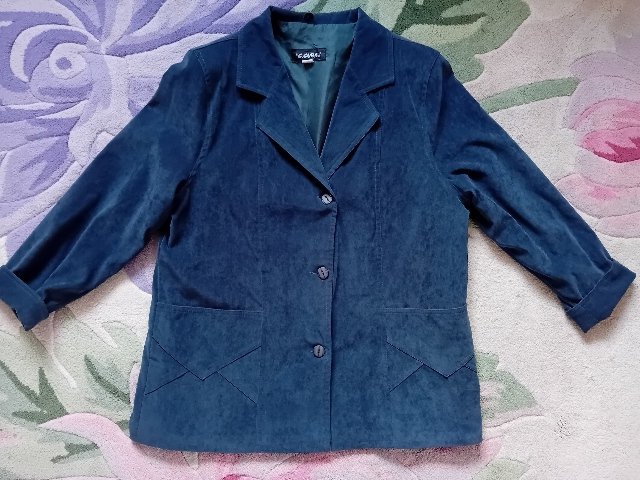 Prechodný podšity  kabatik z brúsenej kože *** XXL***