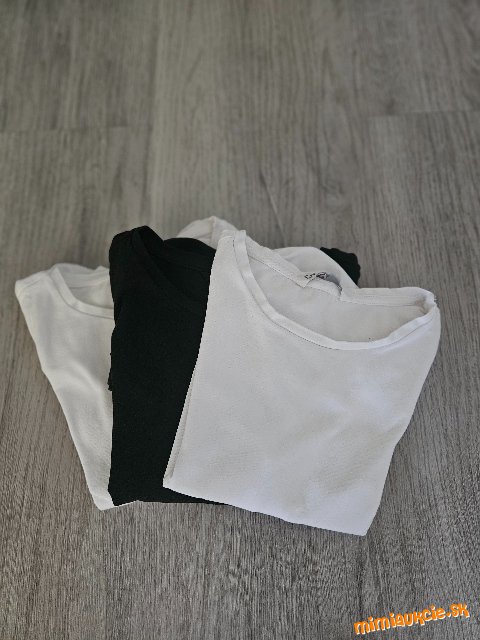 3x top s nariasenymi rukavmi ONLY