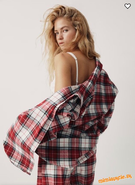 Oblubene karovane pyzamko - H&M - v predajni 39,99eur