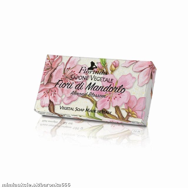 *** Mydlo Florinda Fiori di Mandorlo 100 g *** - bežná MOC od 4 EUR...