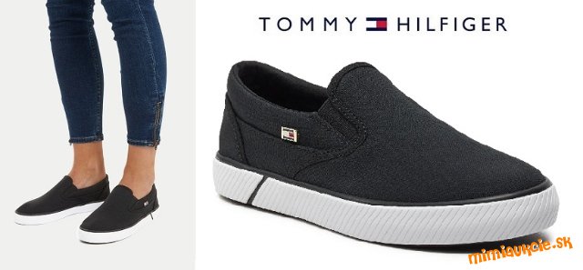 Damske topanky TOMMY HILFIGER !!! Nove s visackou !!! Velkost 35 !!! POVODNA CENA 79,90 EUR