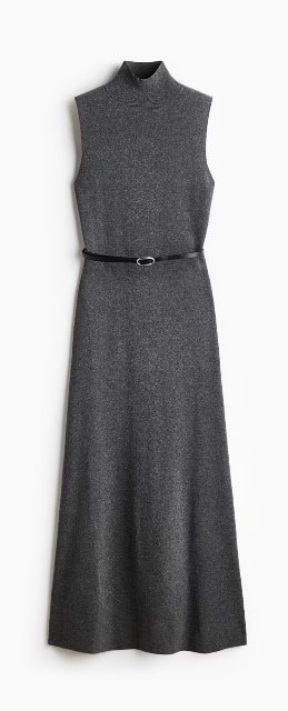Saty z upletu s opaskom - nova jesenna kolekcia H&M - v predajni 32,99eur